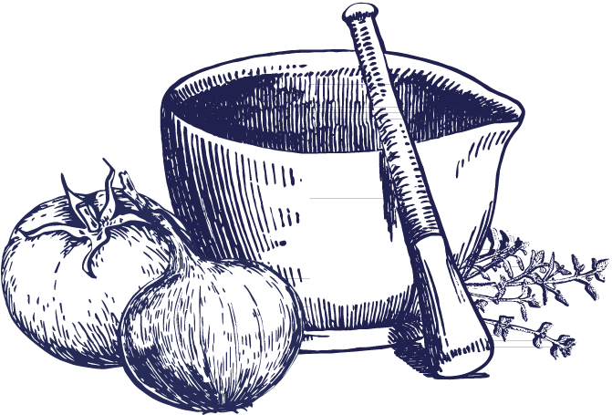 Illustration d'un mortier